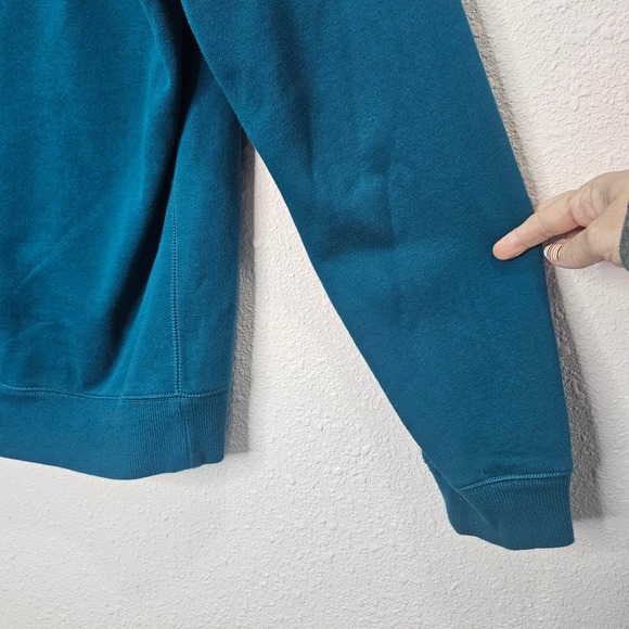 SJB ACTIVE Womens XXL Teal Pullover Sweatshirt Athleisure Loungewear Cozy Winter - Picture 7 of 7